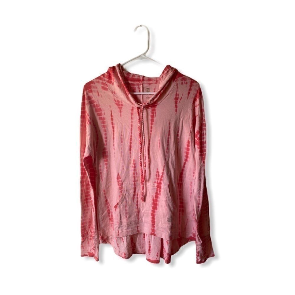 Balance Collection Pink Tie Dye Hoodie Size Small